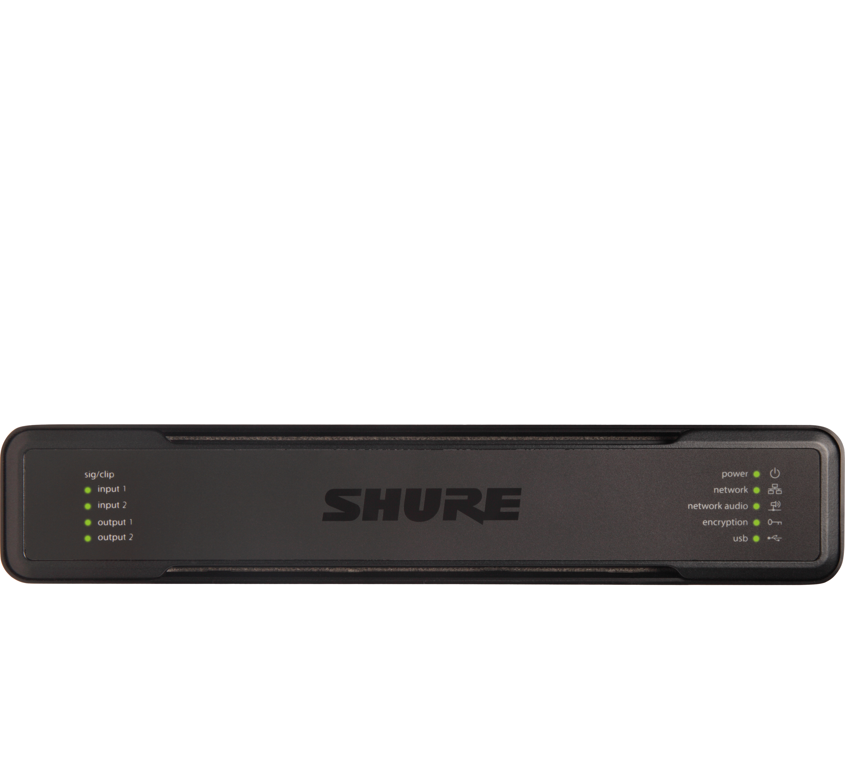 Shure IntelliMix P300 front panel