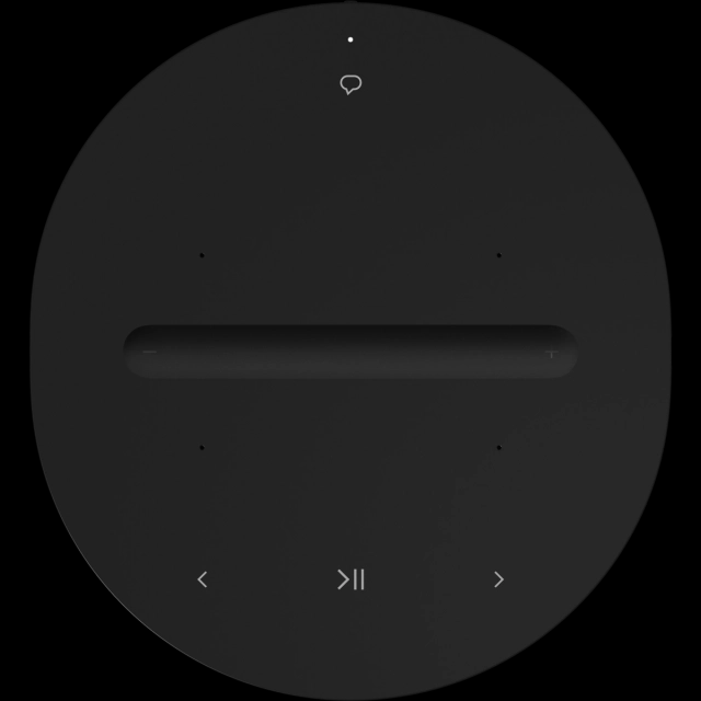 Sonos Era 100 Top View - Black