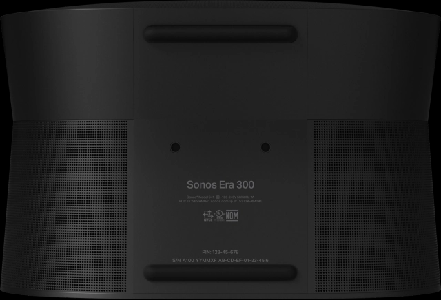 Sonos Era 300 Bottom View - Black