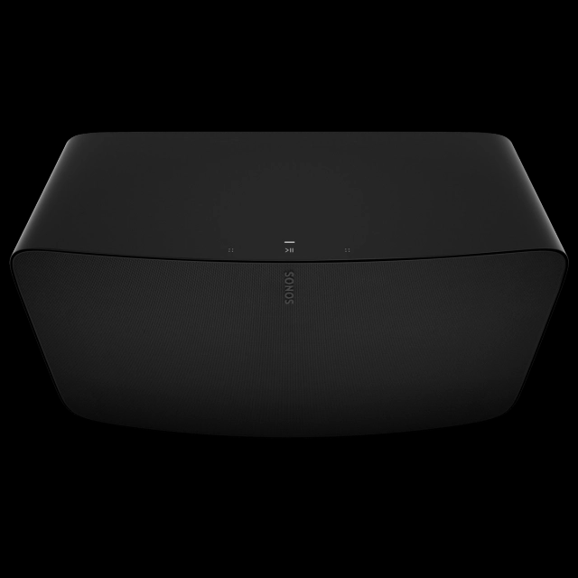 Sonos Five Front Top View - Black